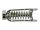DeLOCK Schirmklemme für Sammelschiene - Kabeldurchmesser 1 - 6 mm