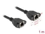 DELOCK Verlängerungskabel S/FTP RJ45 BU -> BU...