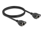 DELOCK Verlängerungskabel S/FTP RJ45 BU -> BU...