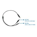 Edimax GP-101ST Netzwerksplitter Power over Ethernet (PoE) Schwarz