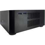 Inter-Tech A80 Small Form Factor (SFF) Schwarz 60 W