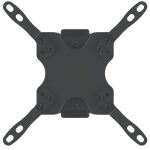 Manhattan Universal TV-Wandhalterung, neig- und schwenkbar, Ein Schwenkarm, geeignet für Bildschirme von 13" bis 42"* und bis zu 20 kg, Wandabstand 60 bis 190 mm, schwarz