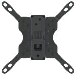 Manhattan Universal TV-Wandhalterung, neig- und schwenkbar, Ein Schwenkarm, geeignet für Bildschirme von 13" bis 42"* und bis zu 20 kg, Wandabstand 60 bis 190 mm, schwarz
