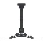 Manhattan Universal TV-Wandhalterung, neig- und schwenkbar, Ein Schwenkarm, geeignet für Bildschirme von 13" bis 42"* und bis zu 20 kg, Wandabstand 60 bis 190 mm, schwarz