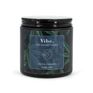 Candle Brothers Duftkerze CBD Vibe Coco Cannabis 350g