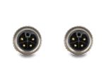 DELOCK M12 Kabel L-kodiert 4 Pin St zu St PUR 5m schwarz