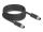 DELOCK M12 Kabel L-kodiert 4 Pin St zu St PUR 5m schwarz
