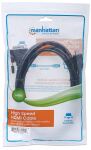 Manhattan HDMI auf DVI-Kabel, HDMI-Stecker auf DVI-D 24+1 Stecker, Dual Link, 3 m, schwarz