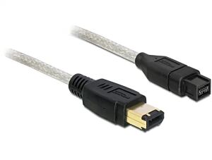 DeLOCK FireWire B/A, 1m Grau