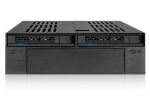 Icy Dock MB322SP-B Hard Drive Backplane Schwarz