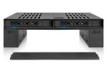 Icy Dock MB322SP-B Hard Drive Backplane Schwarz