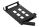 Icy Dock MB322SP-B Hard Drive Backplane Schwarz