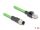 DELOCK M12 Kabel D-kodiert 4 Pin St. zu RJ45 St. PUR(TPU) 1m