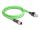 DELOCK M12 Kabel D-kodiert 4 Pin St. zu RJ45 St. PUR(TPU) 1m