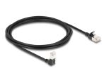 DeLOCK RJ45 Netzwerkkabel Cat.6A S/FTP Slim 90° unten...