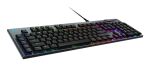 Logitech G915 X, schwarz, LEDs RGB, GL TACTILE, USB, DE