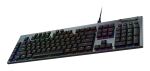 Logitech G915 X, schwarz, LEDs RGB, GL TACTILE, USB, DE