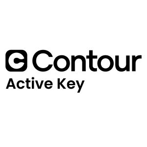 Contour Design Active Key AK-4400-GU-W/US Tastatur Universal USB QWERTY US Englisch Weiß