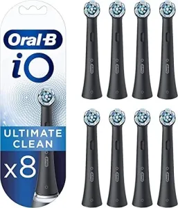Oral-B iO Ultimative Reinigung Ersatzbürste schwarz, 8 Stück