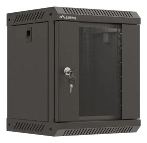 Lanberg WF11-3306-10B Rack 6U Wandmontiertes Regal Schwarz