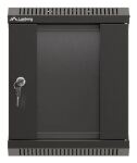 Lanberg WF11-3306-10B Rack 6U Wandmontiertes Regal Schwarz