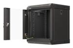 Lanberg WF11-3306-10B Rack 6U Wandmontiertes Regal Schwarz