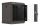 Lanberg WF11-3306-10B Rack 6U Wandmontiertes Regal Schwarz