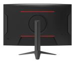 LC-Power LC-M27FC-V1, 27" Curved, 180 Computerbildschirm 68,6 cm (27") 1920 x 1080 Pixel Full HD LCD Schwarz, Rot