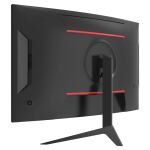 LC-Power LC-M27FC-V1, 27" Curved, 180 Computerbildschirm 68,6 cm (27") 1920 x 1080 Pixel Full HD LCD Schwarz, Rot