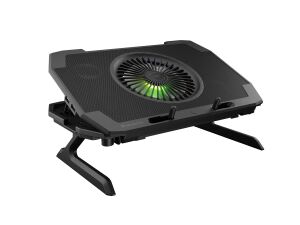 GENESIS Oxid 850 Llaptop-Kühlpad 43,9 cm (17.3") 2500 RPM Schwarz