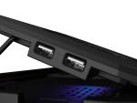 GENESIS Oxid 850 Llaptop-Kühlpad 43,9 cm (17.3") 2500 RPM Schwarz