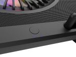 GENESIS Oxid 850 Llaptop-Kühlpad 43,9 cm (17.3") 2500 RPM Schwarz