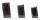 Thumbs Up WD718949 Lebensmittelaufbewahrungsbehälter Quadratisch Container Schwarz, Mehrfarbig 3 Stück(e)