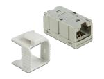 DELOCK Adapter RJ45 Buchse zu Buchse kompakt Cat.6A Metall