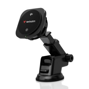 Verbatim Charge n Drive Qi2 Smartphone Schwarz USB Kabelloses Aufladen Schnellladung Auto