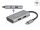 DELOCK HUB USB 3.2Gen2 Typ-C 3xTyp-A Bu 1xTyp-C Bu extern