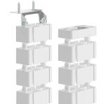Fellowes 100136872 Kabel-Organizer Tisch/Bank Kabelmuffe Weiß 1 Stück(e)