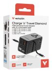 Verbatim Charge n Travel 70W Universal Schwarz AC Schnellladung Drinnen