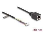 DeLOCK Kabel RJ45 Buchse zu Pfostenbuchse 1,25 mm 4 Pin...