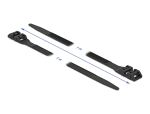 DELOCK Kabelbinder mit Doppelkopf L 1000 x B 9 mm schwarz