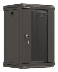 Lanberg WF11-3309-10B Rack 9U Wandmontiertes Regal Schwarz