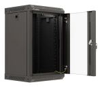 Lanberg WF11-3309-10B Rack 9U Wandmontiertes Regal Schwarz