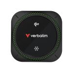 Verbatim Charge n Drive Qi2 RGB Smartphone Schwarz USB Kabelloses Aufladen Schnellladung Auto