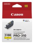 Canon PFI-5100 Y Druckerpatrone 1 Stück(e) Original Gelb