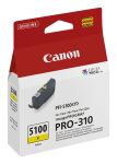 Canon PFI-5100 Y Druckerpatrone 1 Stück(e) Original Gelb