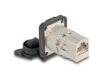 DeLOCK D-Typ RJ45 Einbaubuchse / Kupplung Cat.6A STP mit...