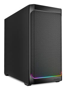 Sharkoon MK4 RGB Strip Micro Tower Schwarz