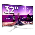 Philips Evnia 8000 32M2N8900/00 Computerbildschirm 80 cm (31.5") 3840 x 2160 Pixel 4K Ultra HD QD-OLED Weiß