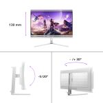 Philips Evnia 8000 32M2N8900/00 Computerbildschirm 80 cm (31.5") 3840 x 2160 Pixel 4K Ultra HD QD-OLED Weiß