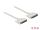 DELOCK Serielles Kabel D-Sub 37 Stecker zu Stecker 0,5 m